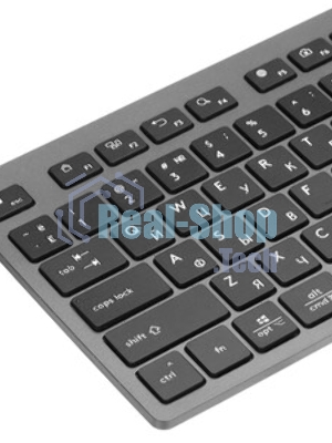 Клавиатура проводная A4Tech Fstyler FX50, USB, серый