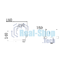 SL144-009E Смеситель для ванны,Ø35