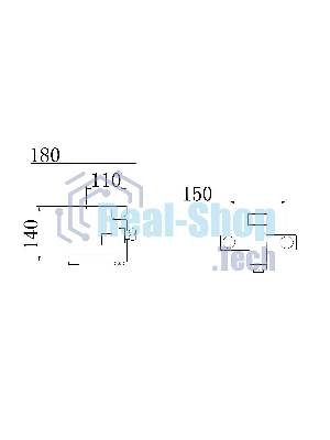 SL144-009E Смеситель для ванны,Ø35