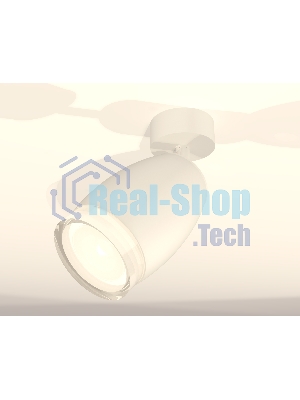 Комплект поворотного светильника Ambrella light XM1122005 SWH/FR/CL белый песок/белый матовый/прозрачный MR16 GU5.3 (A2202, C1122, N7160)