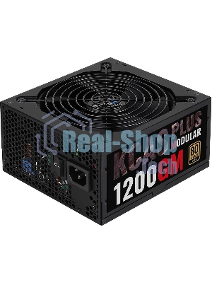 Блок питания Aerocool/Formula 1000W Retail KCAS PLUS 1000GM, 80 PLUS Gold, ATX v2.4, модульный, fan 14cm, 6x PCI-E [6+2-Pin], 10x SATA, 6x MOLEX