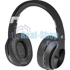 Беспроводные/проводные наушники Defender FreeMotion B540 черный, накладные, Bluetooth + проводной, до 10 ч
