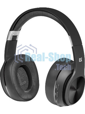 Беспроводные/проводные наушники Defender FreeMotion B540 черный, накладные, Bluetooth + проводной, до 10 ч