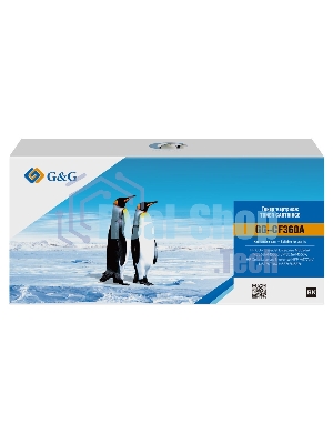 Картридж лазерный G&G GG-CF360A черный (6000 стр.) для HP CLJ M552dn/M553dn/M553N/M553x