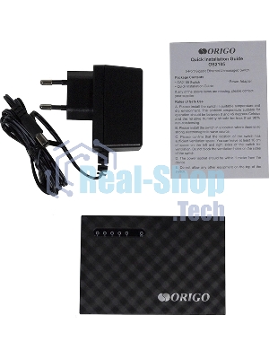 Коммутатор неуправляемый ORIGO OS2105/A2A 5x1000Base-T, корпус пластик