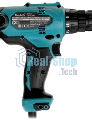 Дрель-шуруповерт Makita DF0300X1, 320Вт, 56 Нм, щеточный