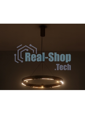 Подвесной светодиодный светильник Ambrella light FL5846/1+3 GD золото 40W 3000K/4200K/6400K D600*1200 (без ПДУ)