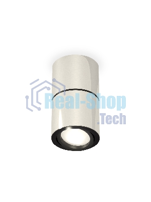 Светильник Ambrella Light XS7405040 PSL/PBK серебро полированное/черный полированный MR16 GU5.3 (C7405, A2071, C7405, N7002)