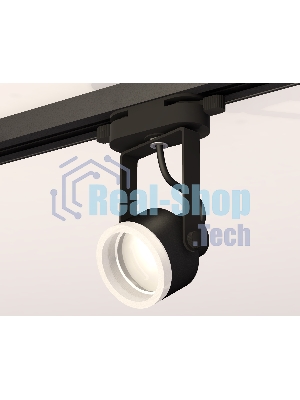 Светильник Ambrella light XT6602084 PBK/FR черный полированный/белый матовый MR16 GU10 (C6602, N6245)