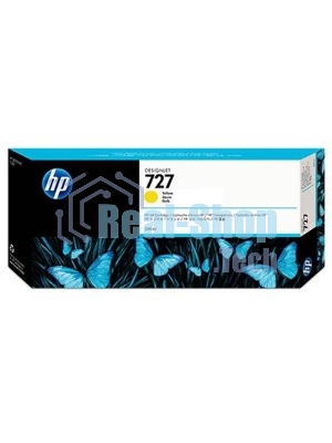 Картридж струйный HP 727 с желтыми чернилами для принтеров Designjet, 300 мл