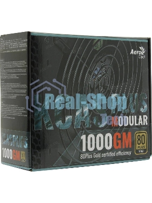 Блок питания Aerocool/Formula 1000W Retail KCAS PLUS 1000GM, 80 PLUS Gold, ATX v2.4, модульный, fan 14cm, 6x PCI-E [6+2-Pin], 10x SATA, 6x MOLEX