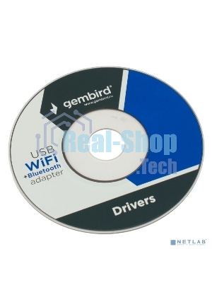 Сетевой адаптер WiFi+Bluetooth Gembird WNP-UA-020 двухдиапазонный с антеннами, 1300 Мбит, USB, 802.11b/a/g/n/ac
