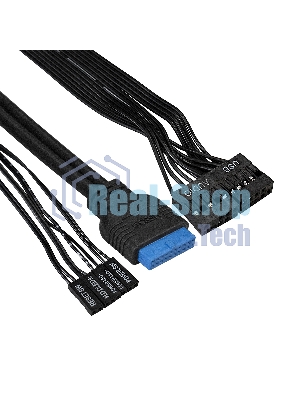 Компьютерный корпус Miditower ExeGate XP-340U-UNS350 (ATX, БП UNS350 с вент. 12см, 1хUSB/2хUSB 3.0, аудио)