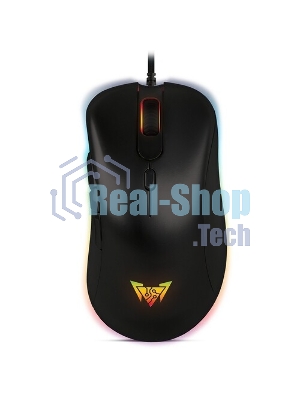 Мышь проводная Crown CMGM-904 черный, 7000 dpi, USB, кнопки - 7