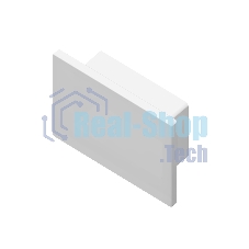 Заглушка для профиля GP8350 WH белый 15.7*12