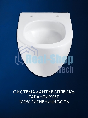 Комплект BAU 6 в 1: инсталляция BAU PRO, унитаз подвесной торнадо Bau Dream Hurricane-3, сиденье дюропласт микролифт, клавиша BAU Hotel, белый глянец
