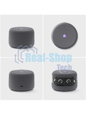 Умная колонка Яндекс Станция Лайт 2, 6Вт, компактная, 1 динамик, Matter, Wi-Fi, Bluetooth 5.0, Алиса, серый