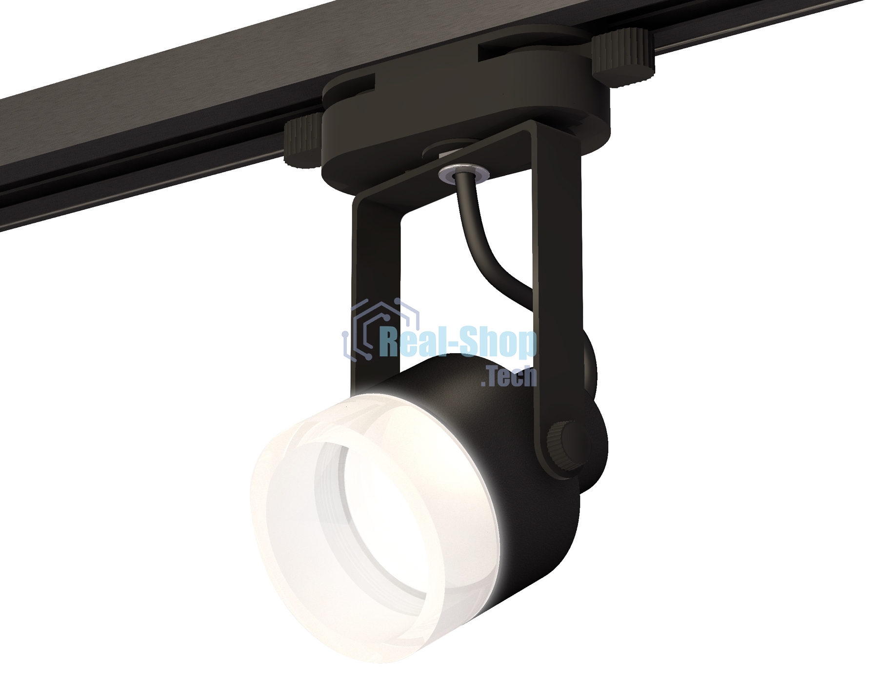 Светильник Ambrella light XT6602085 PBK/FR черный полированный/белый матовый MR16 GU10 (C6602, N6248)