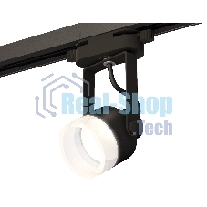 Светильник Ambrella light XT6602085 PBK/FR черный полированный/белый матовый MR16 GU10 (C6602, N6248)