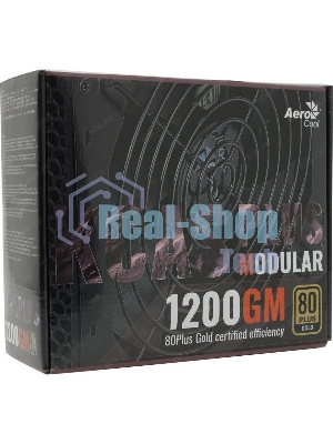 Блок питания Aerocool/Formula 1200W Retail KCAS PLUS 1200GM, 80 PLUS Gold, ATX v2.4, модульный, fan 14cm, 8x PCI-E [6+2-Pin], 10x SATA, 6x MOLEX