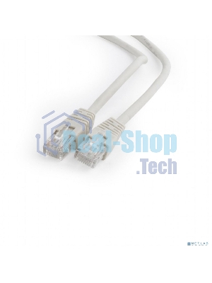 Патч-корд UTP Cablexpert PP6U-1M cat.6, 1м, литой, многожильный, серый