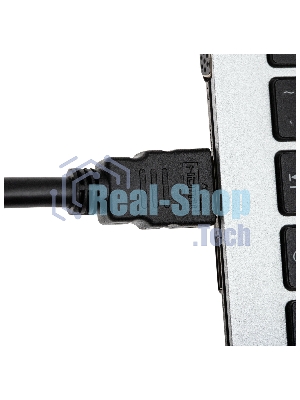 Кабель аудио-видео Cactus CS-HDMI.1.4-1.5 HDMI (m)/HDMI (m) 1.5м. позолоченные контакты черный