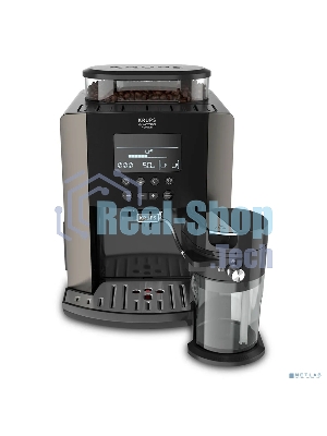 Кофемашина Krups Arabica Latte EA819E10 1450Вт черный/коричневый