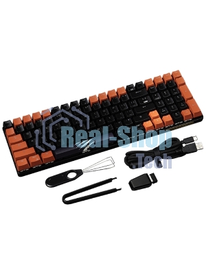 Клавиатура Mad Catz S.T.R.I.K.E. 11 гибридная, Bluetooth, радиоканал, чёрный
