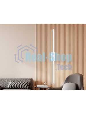 Настенный светодиодный светильник Ambrella light FL6121 WH белый 14W 3000K-6400K 610*45*80