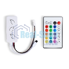 Контроллер GS11601 WIFI Tuya RGB+CCC 10A 12V 120W/ 24V 240W (ПДУ ИК CR2025)