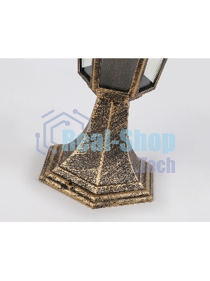 Светильник Ambrella light ST2025 GD/BK/CL золото/черный/прозрачный IP54 E27 max 40W D150*400