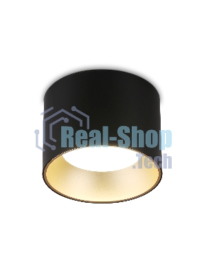 Светильник Ambrella light TN52887 SBK/SGD черный песок/золото песок GX53 max 12W D97*70