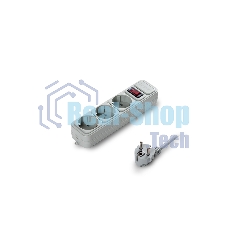 Сетевой фильтр Exegate SP-3-3G (3 розетки, 3 м, евровилка, серый)