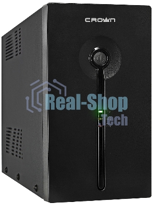 Источник бесперебойного питания CROWN CMU-SP1200IEC/1200 ВА\720 Вт/8 х IEC320 C13, 1 х IEC320 C13 Bypass
