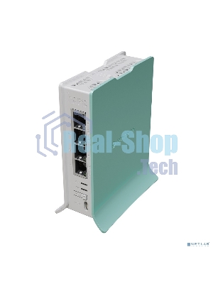 Роутер беспроводной MikroTik hAP ax lite (L41G-2AXD) AX600 10/100/1000BASE-TX голубой