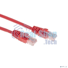 Патч-корд U/UTP Rexant cat.6, RJ45-RJ45, неэкранированный, 26AWG, LSZH, красный, 1.5 м