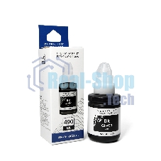 Чернила NVPrint GI-490BK (NV-0663C001) для Canon Pixma G1400/G2400 (135 мл) черный (в коробке) совместимые