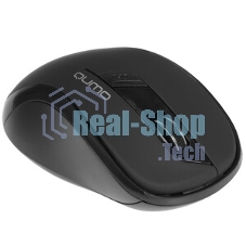 Мышь беспроводная Qumo Office Line Black M78 черный, 1600 dpi, радиоканал, USB, кнопки - 6