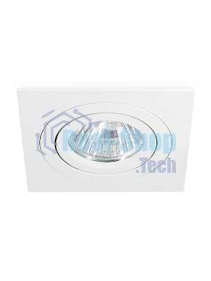 Встраиваемый поворотный точечный светильник Ambrella light TN102621 WH белый GU5.3 92*92*28