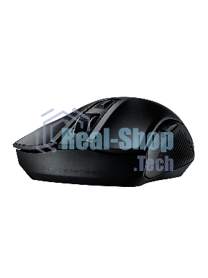 Мышь беспроводная ASUS ROG Strix Carry черный, 7200 dpi, радиоканал, Bluetooth, USB, кнопки - 6
