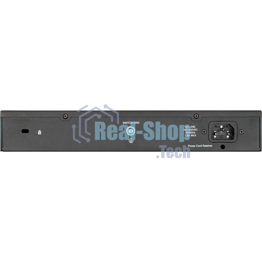 Коммутатор настраиваемый L2 D-Link DGS-1100-18PV2/A3A с 16 портами 10/100/1000Base-T и 2 комбо-портами 1000Base-T/SFP (16 портов PoE 802.3af/at, PoE-бюджет 130 Вт)