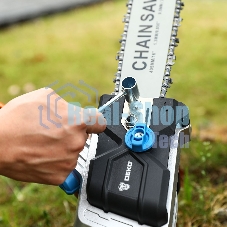Пила цепная аккумуляторная в кейсе DEKO DKCHS 40 PRO [063-4357] 2х20В, 2x4.0А·ч, 2 з/у