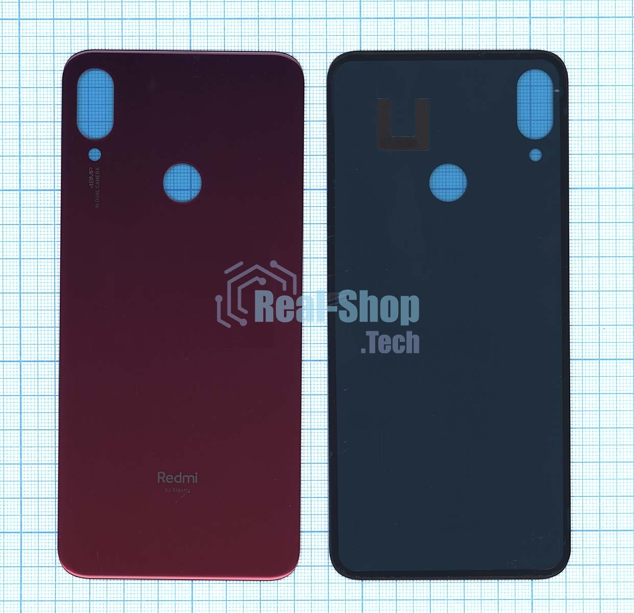 Задняя крышка для Xiaomi Redmi Note 7 красный