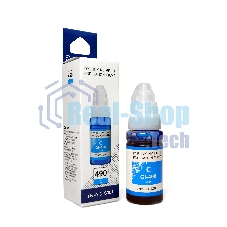 Чернила NVPrint GI-490C (NV-0664C001) для Canon Pixma G1400/G2400 (70 мл) Cyan (в коробке) совместимые