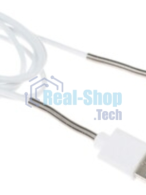 Кабель Qumo light series, USB-Apple 8 pin, 1м, 5В, 1A, опл. PVC, кон. PVC, белый