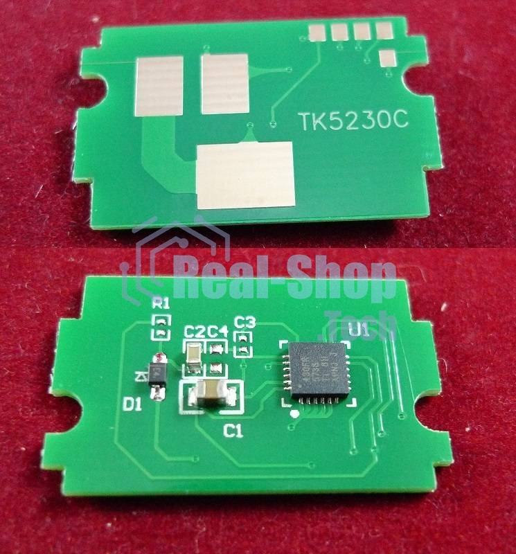 Чип для Kyocera Ecosys P5021cdn/M5521cdn (TK5230C) Cyan 2.2K (ELP, Китай)
