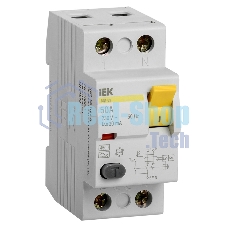 Выключатель дифференциального тока (УЗО) IEK MDV10-2-050-030 ВД1-63 2Р 50А 30мА IEK