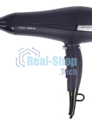 Фен Galaxy Line GL 4366 синий, 2400 Вт, ионизация