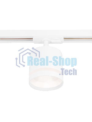 Трековый однофазный светильник Ambrella light GL5369 WH белый GX53 max 12W