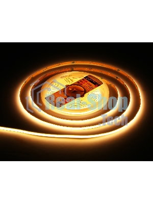Светодиодная лента Ambrella light GS4611 COB 400Led/10W m/ 24V IP20 3000K/ 5m*5mm*2.1mm (2 конт.)